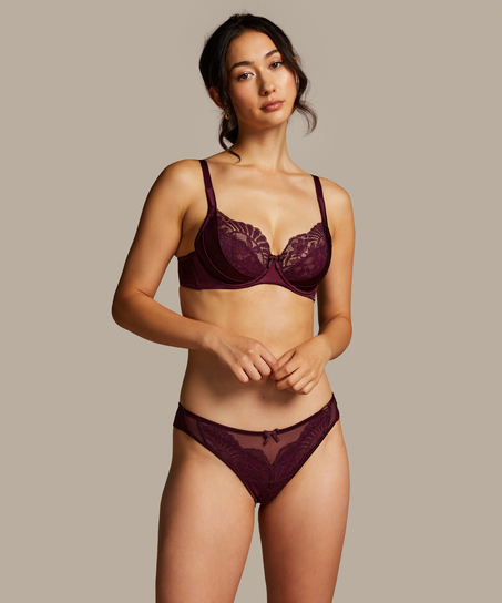 Jamie Non-Padded Underwired Bra, Purple