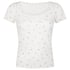Daisy Pyjama Shirt, White