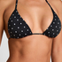 Triangle Bikini Top Bardolino, Black
