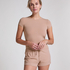 Pyjama Top Rib Essential, Beige