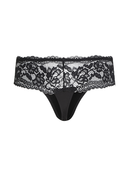 Florence 3-pack boxer thongs, Black