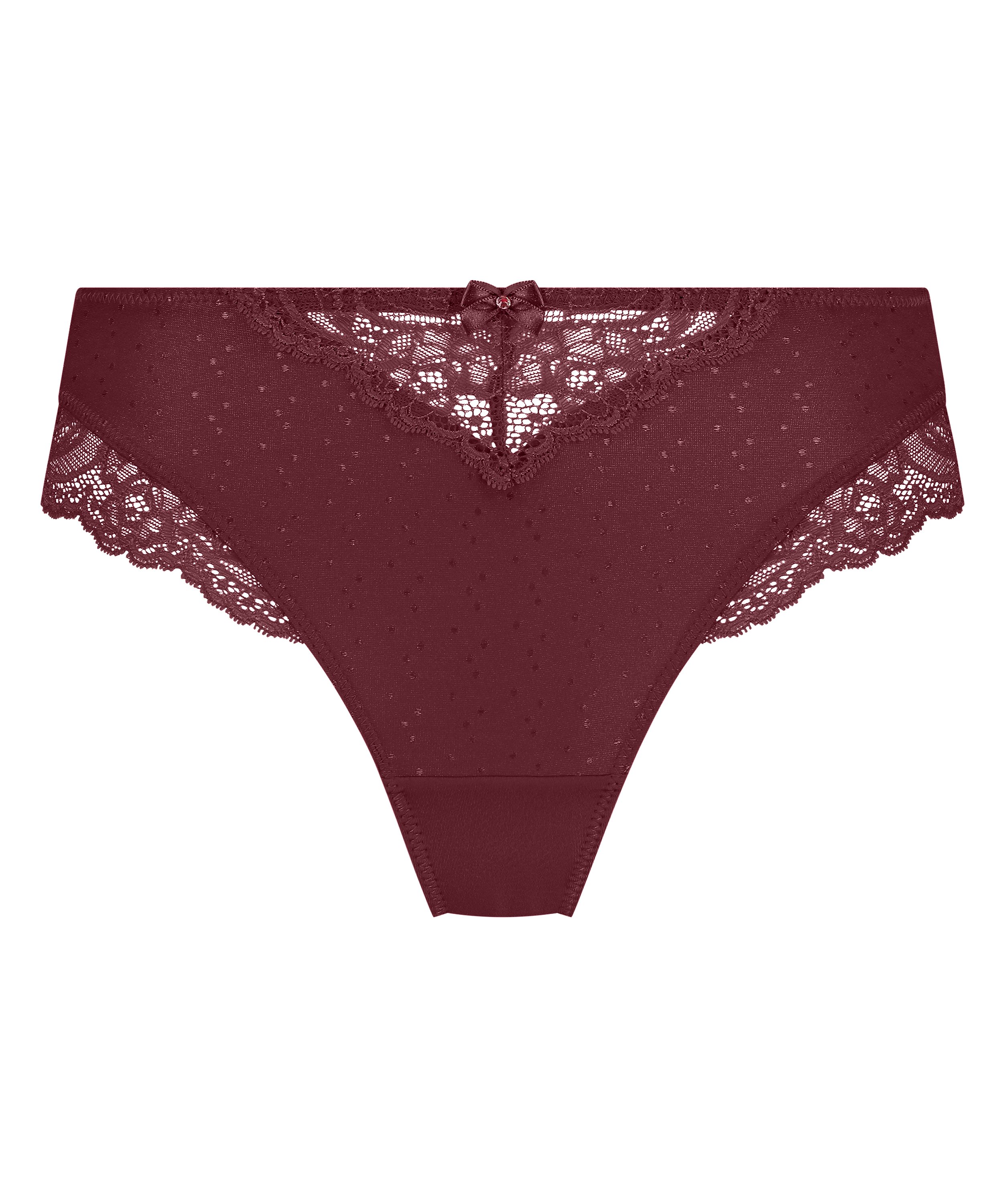 Sophie high knickers, Red, main