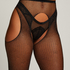 Private Tights Open Bum, Black