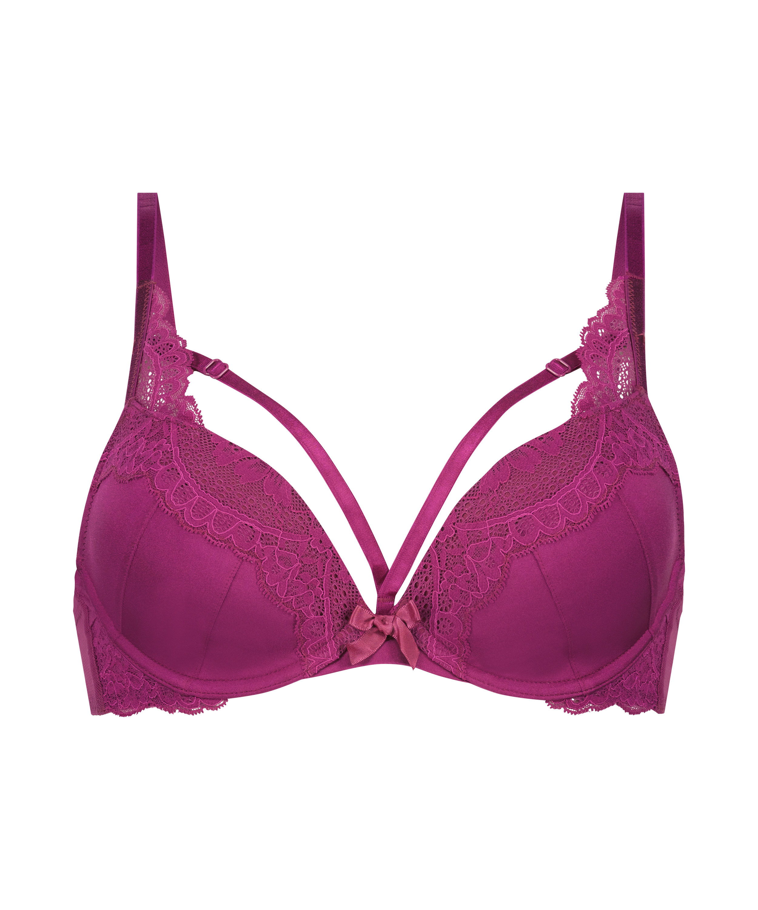 Georgia Padded Underwired Bra, Purple, main