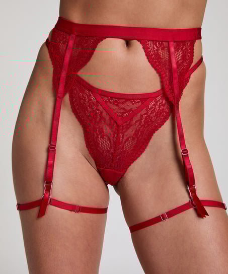 Isabelle Suspenders, Red