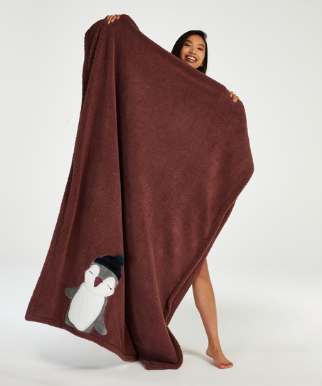 Christmas throw, Pink