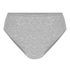 Cotton High Leg Brazilian, Gray