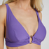 Triangle Bikini Top Luxe, Purple