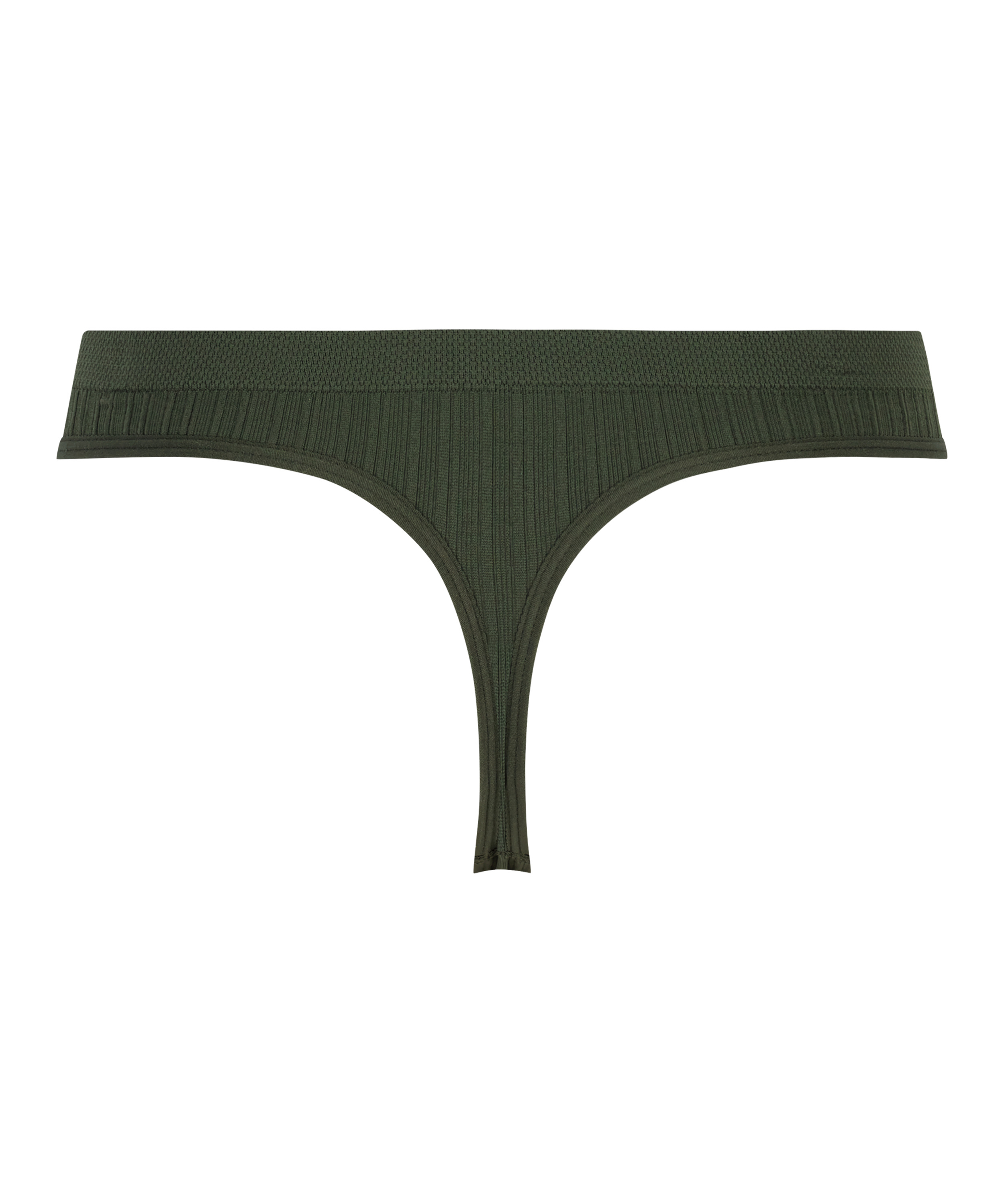 Dianne High Leg Thong, Green, main