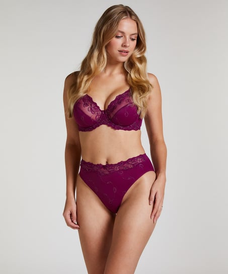 Diva High Knickers, Purple