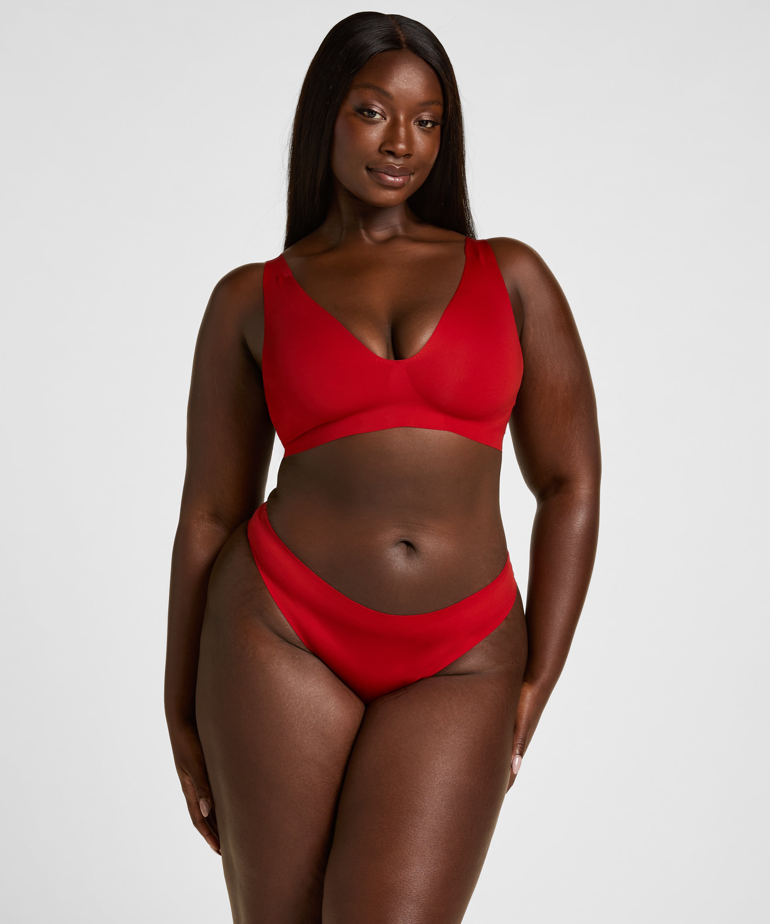 Super Comfort Thong, Red, main