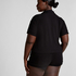 Essential Jersey Short-Sleeved Jacket, Black