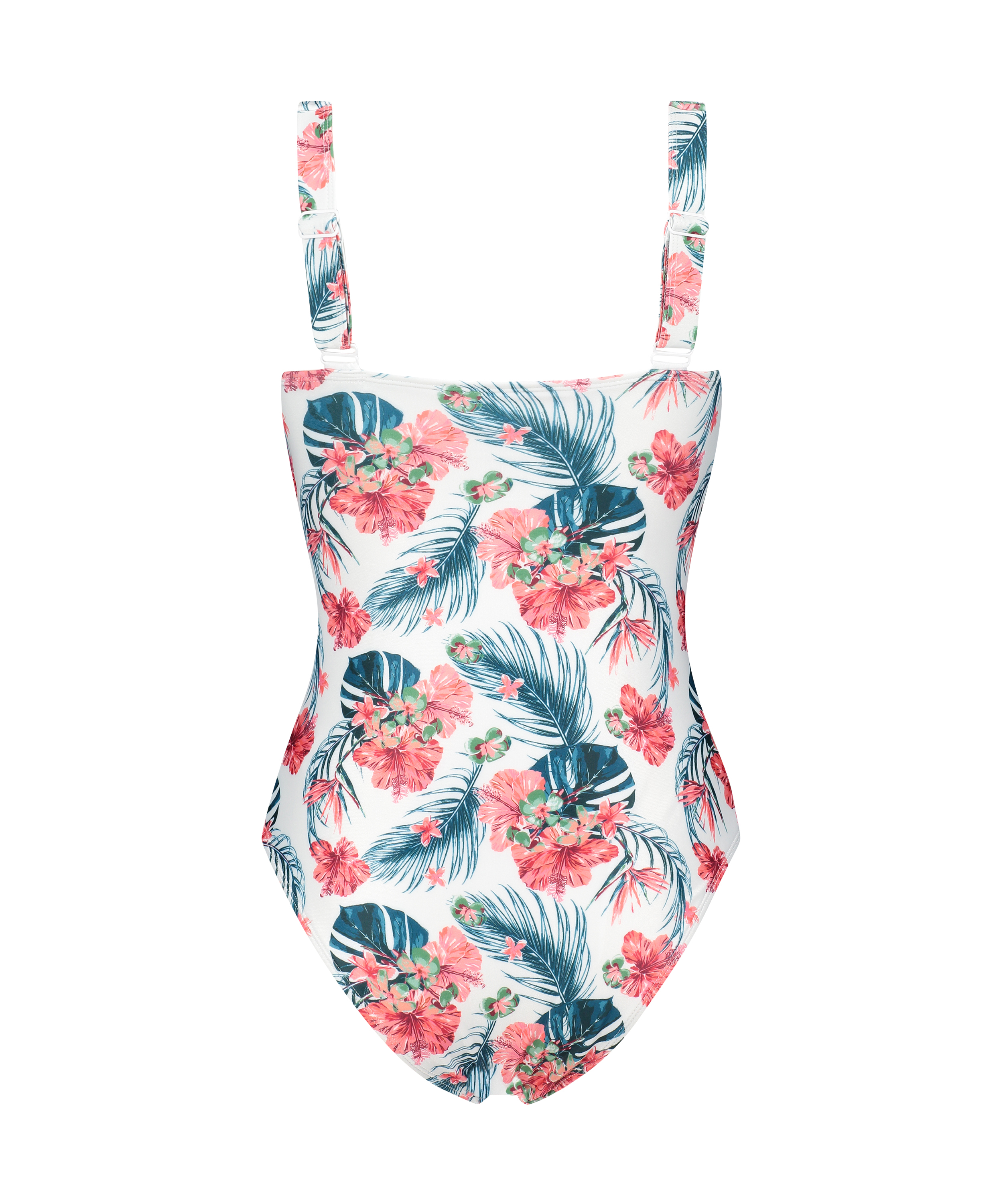 Vintage swimsuit, White, main