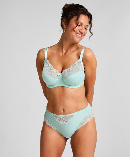 Sophie Non-Padded Underwired Bra, Blue