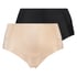 2-Pack Smoothing shaping brief - Level 1, Beige