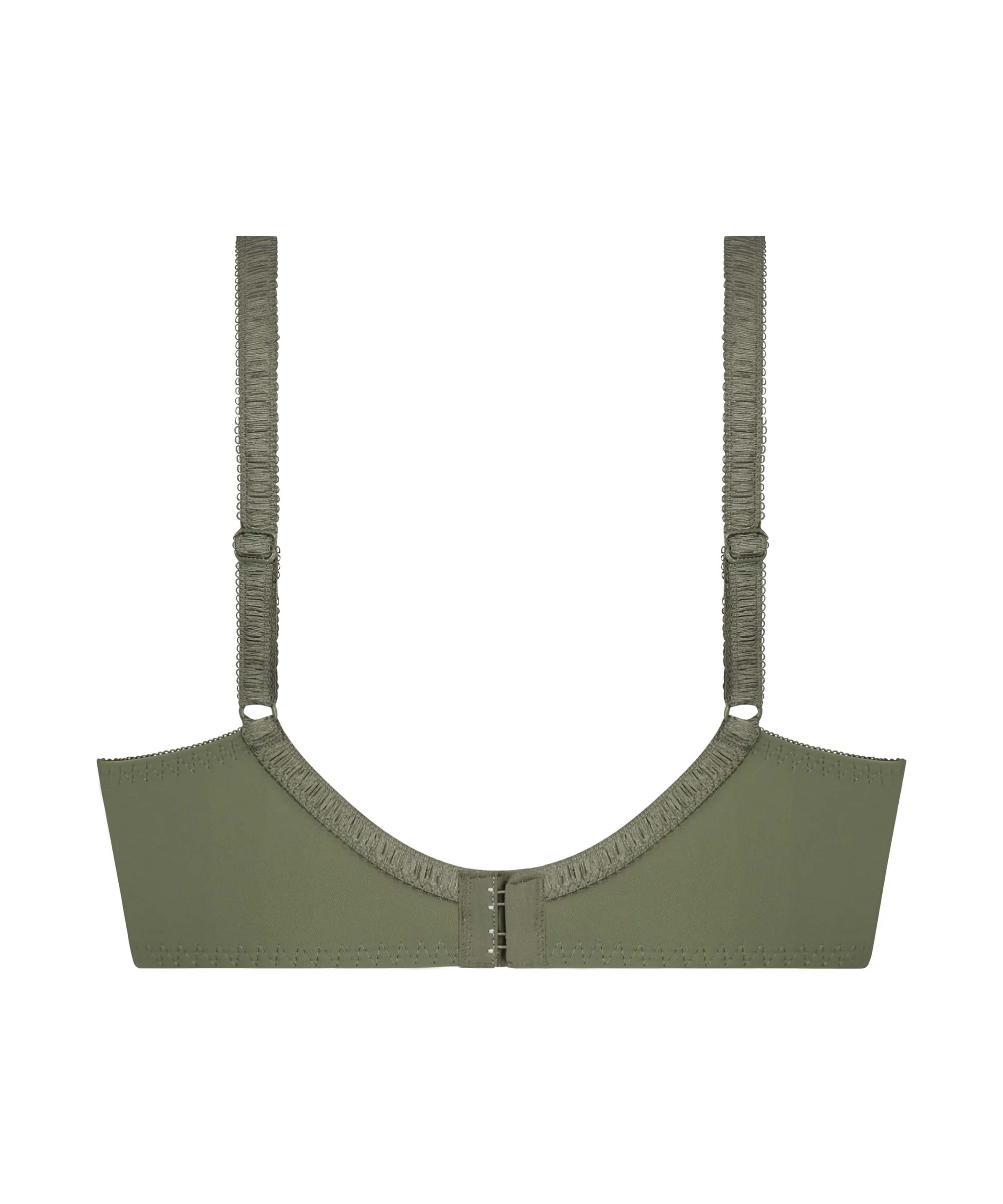 Diva Non-Padded Underwired Bra, Green, main