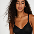 Non-Padded Non-Underwired Bra, Black