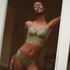 Prina Padded Underwired Longline Bra, Green
