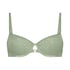 Lea Padded Underwired Bra, Green