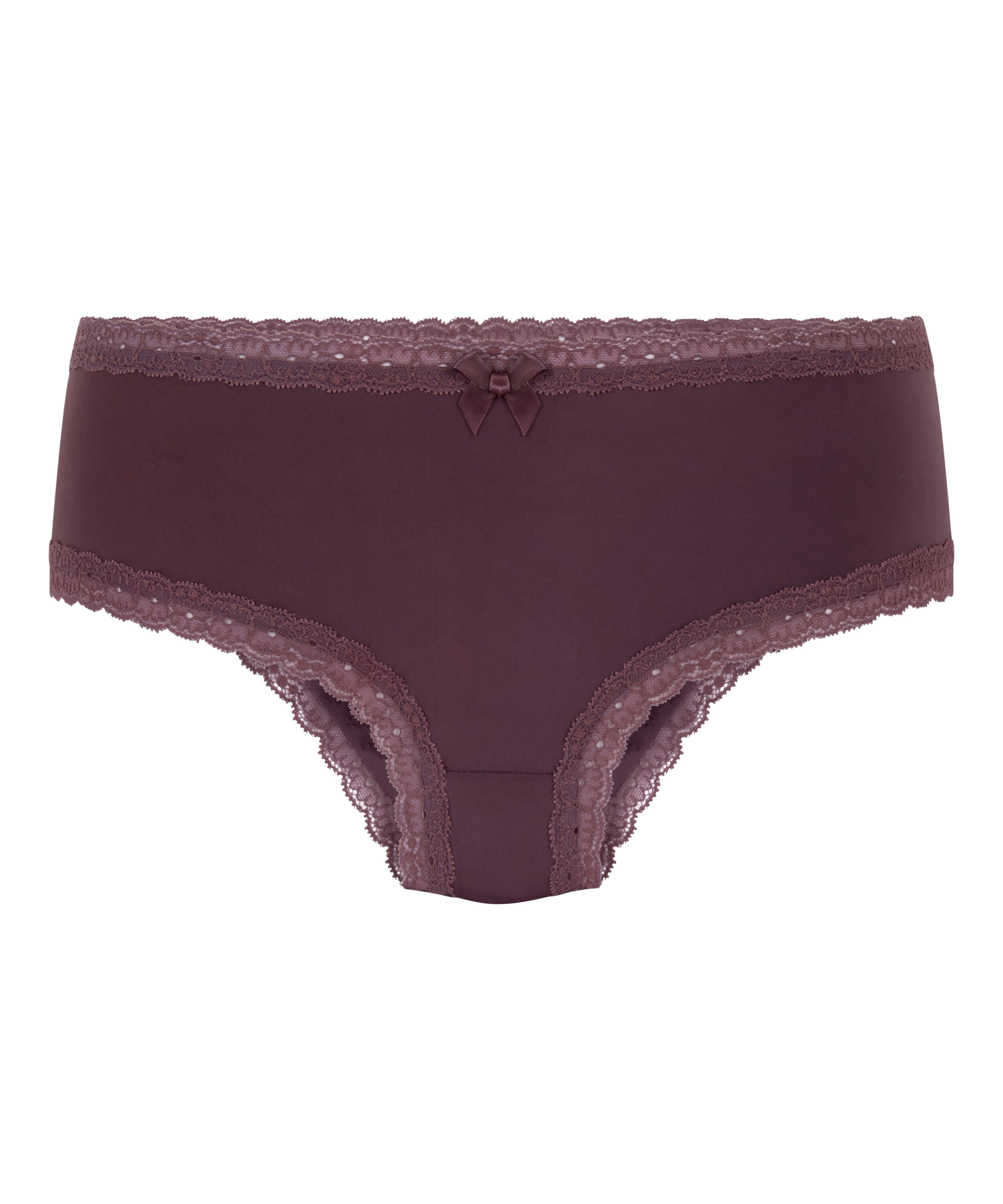 London V-shaped Brazilian, Purple
