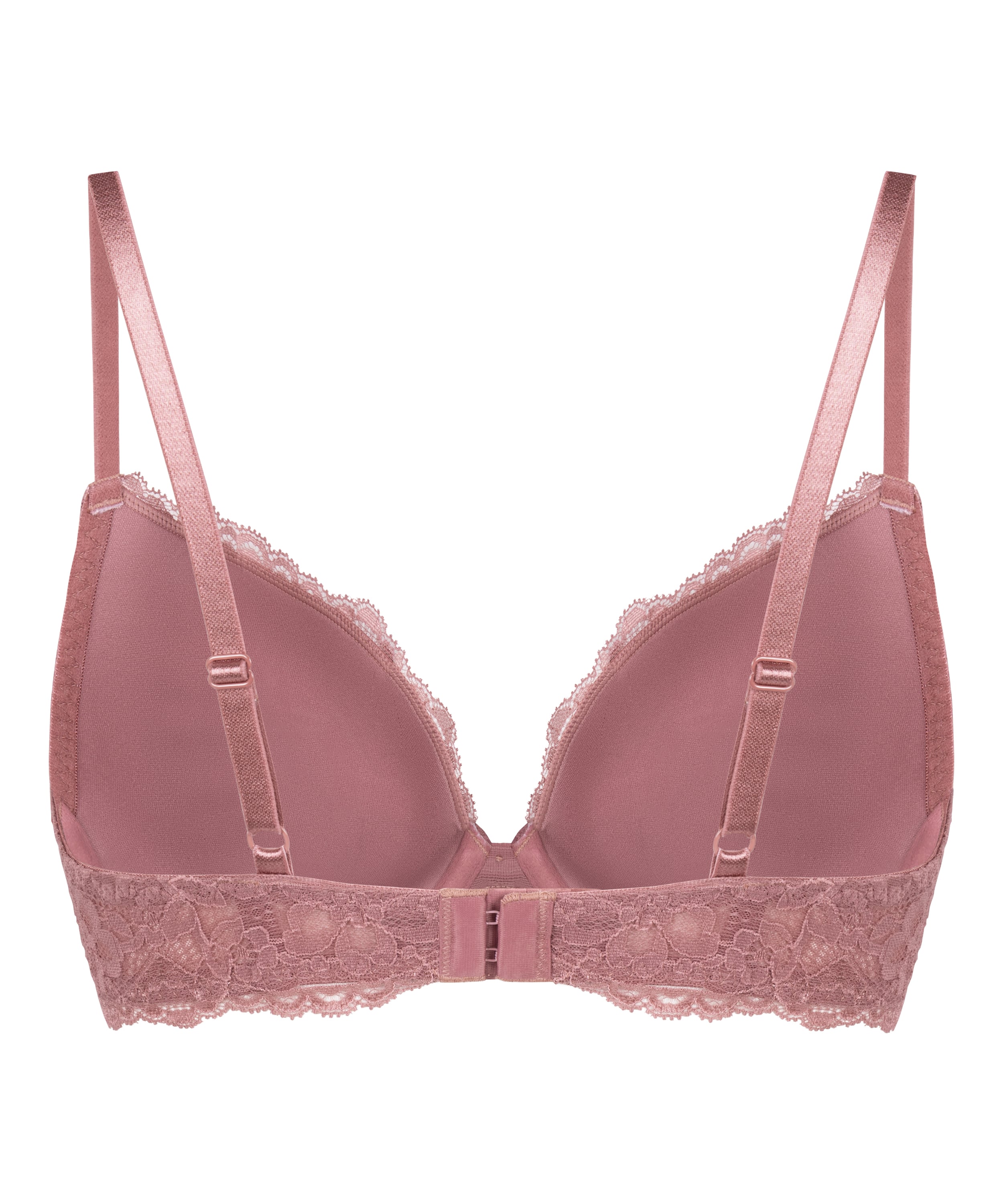 Marine Padded Push-Up Underwired Bra, Purple, main