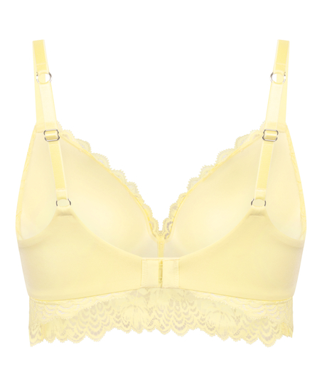 Andrea Padded Non-Wired Bra, Yellow
