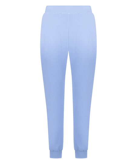 Velours Jogging Pants, Blue