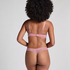 Plunge Padded Underwired Bra, Pink