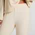 Brushed Jersey Trousers, White