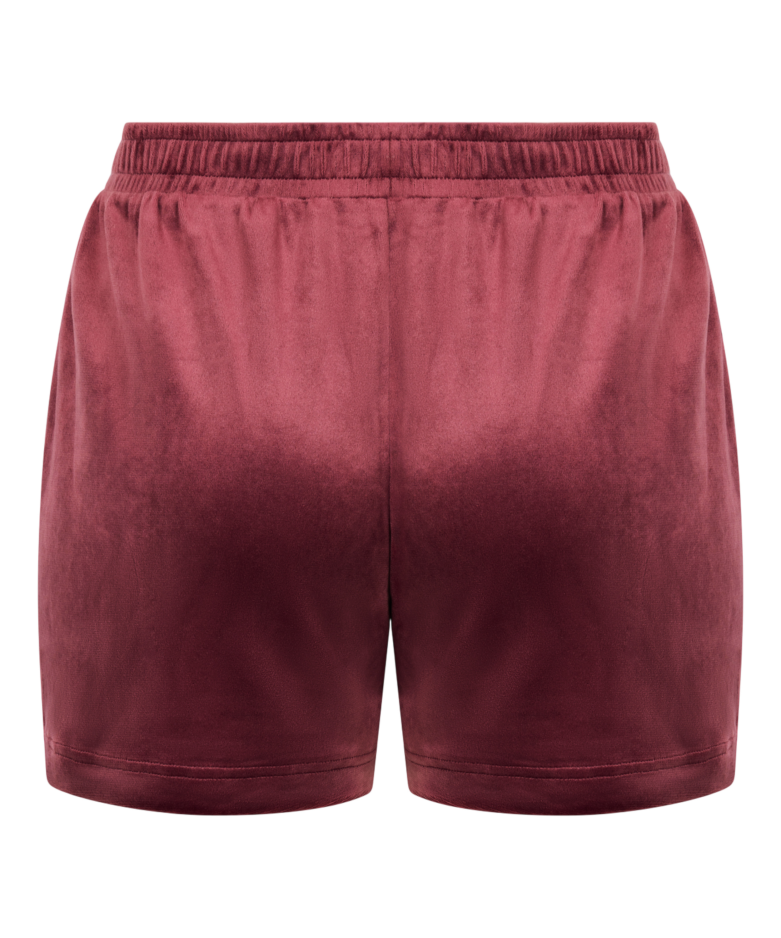 Velvet Pocket shorts, Red, main