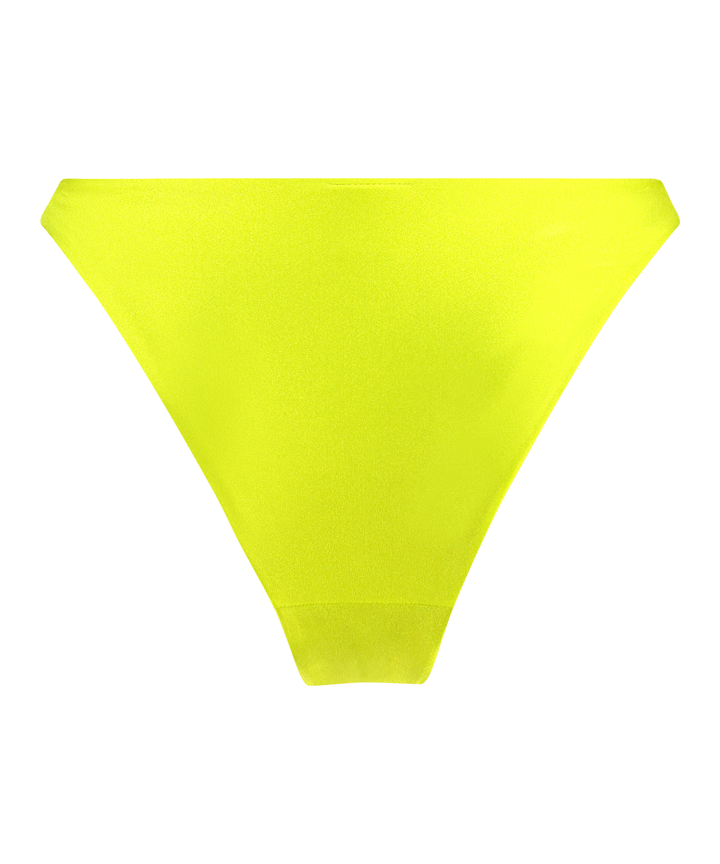Luxe High-Leg Bikini Bottoms, Green, main