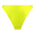Luxe High-Leg Bikini Bottoms, Green