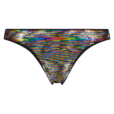 Pride Rio Bikini Bottoms, Black