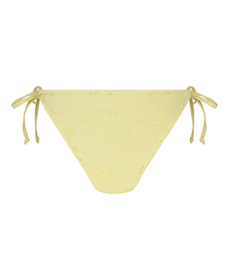 Crochet Bikini Bottoms, Yellow