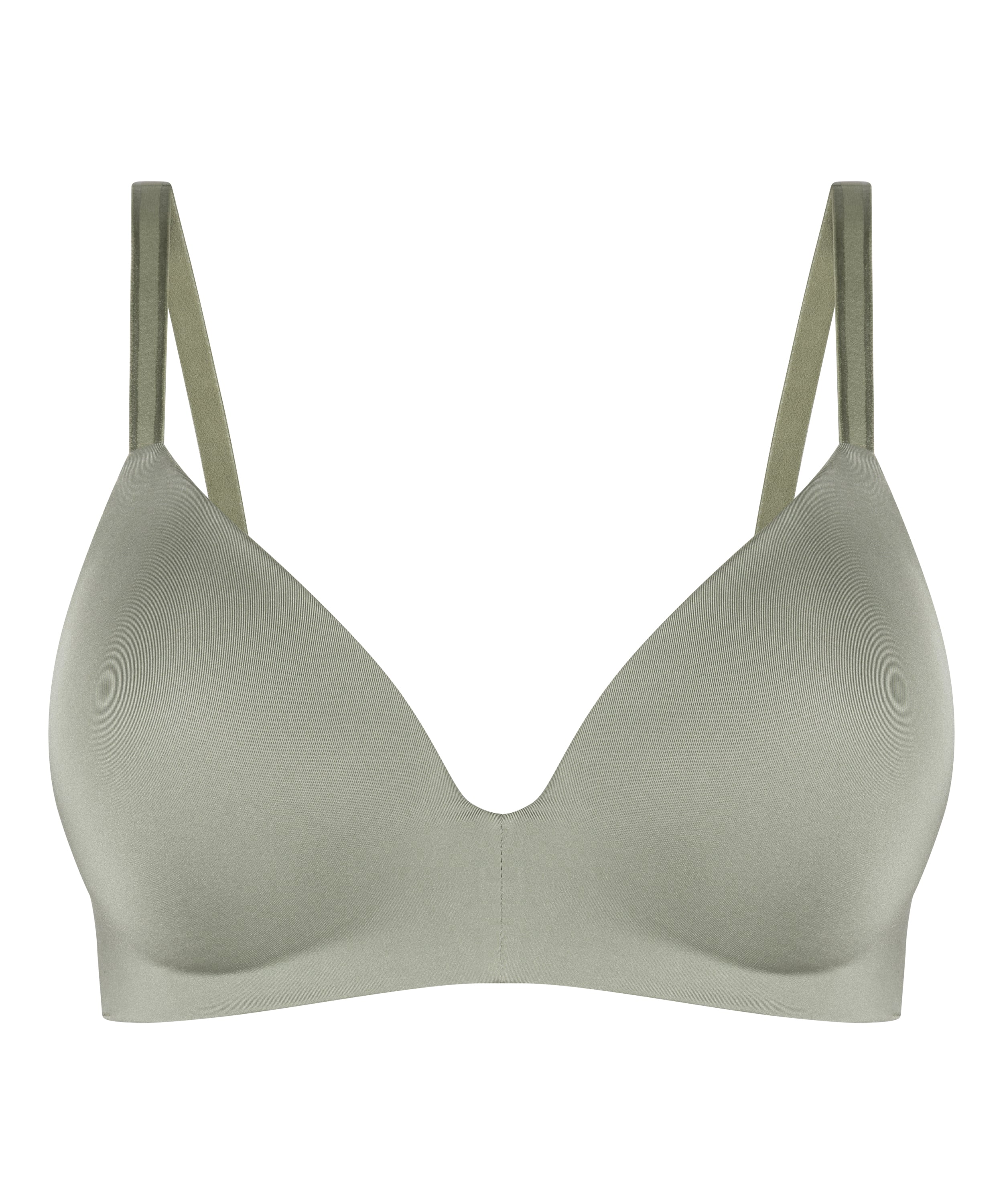 Mona padded non-underwired bra, Green, main