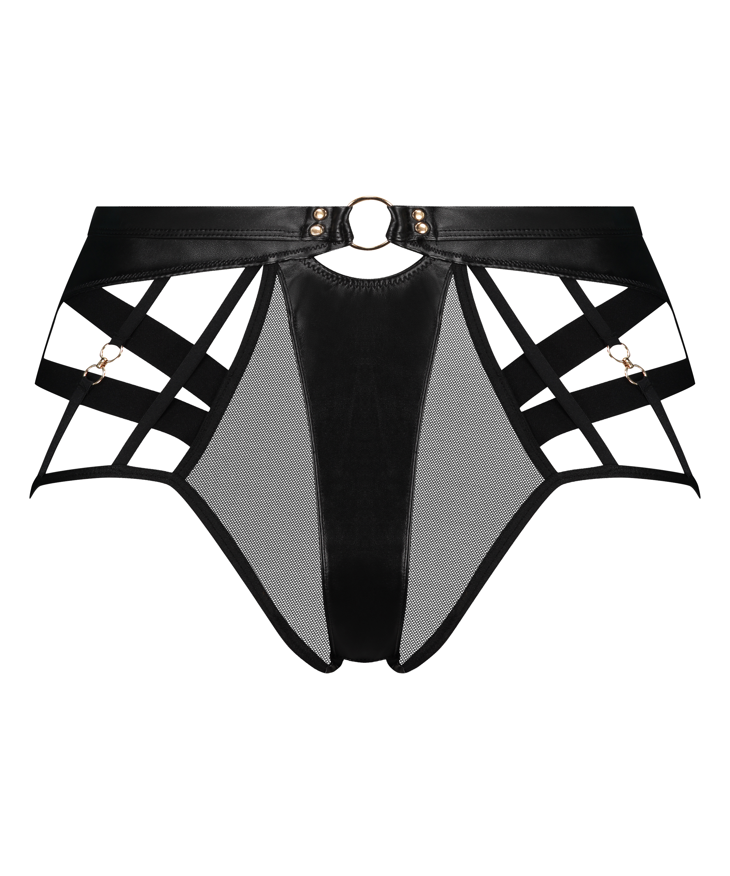 Faye high leg Brazilian, Black, main