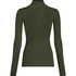 super soft Turtleneck Shirt with Cashmere, Green