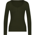 Long-Sleeved Pyjama Top, Green