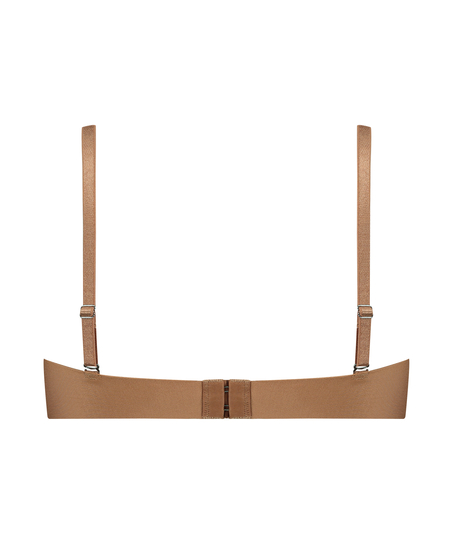 Jane Padded Strapless Underwired Bra, Brown