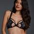 Monroe Non-Padded Underwired Bra, Black
