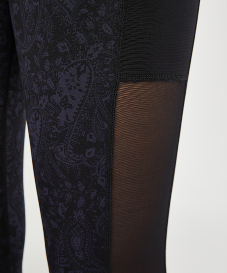 HKMX Oh My Squat High Waisted Capri, Black