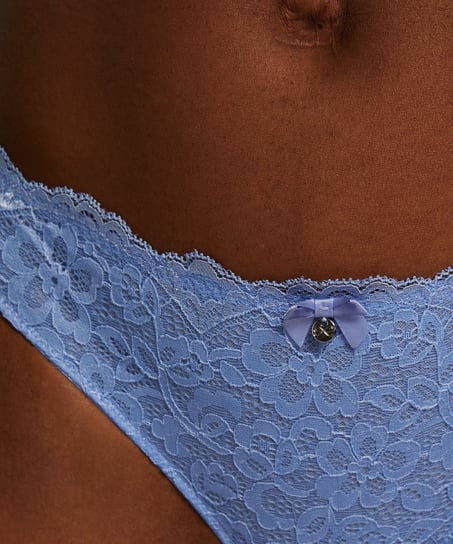 Marine Thong, Blue