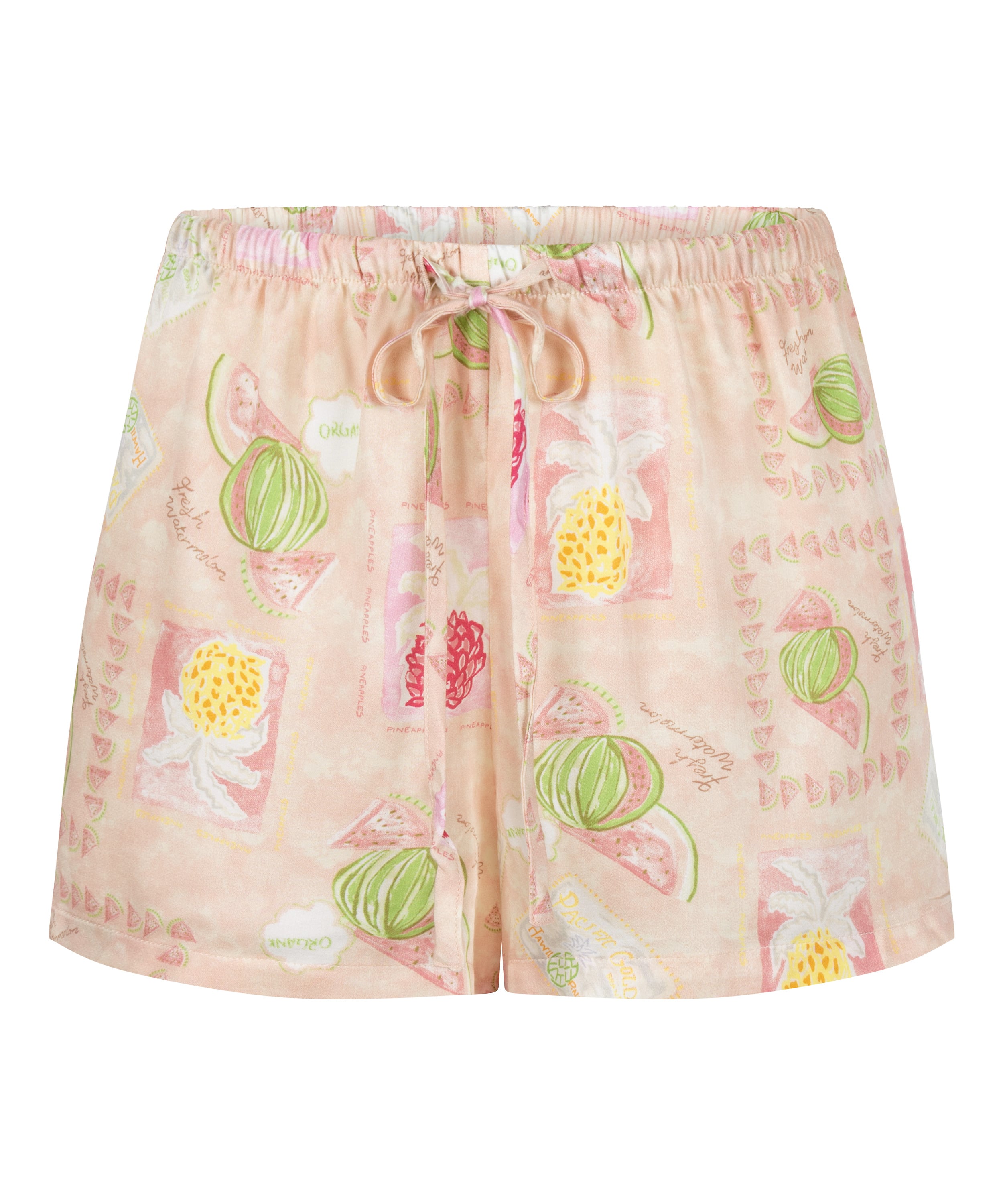 Satin Short, Orange, main