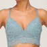 Andrea Padded Non-Wired Bra, Blue