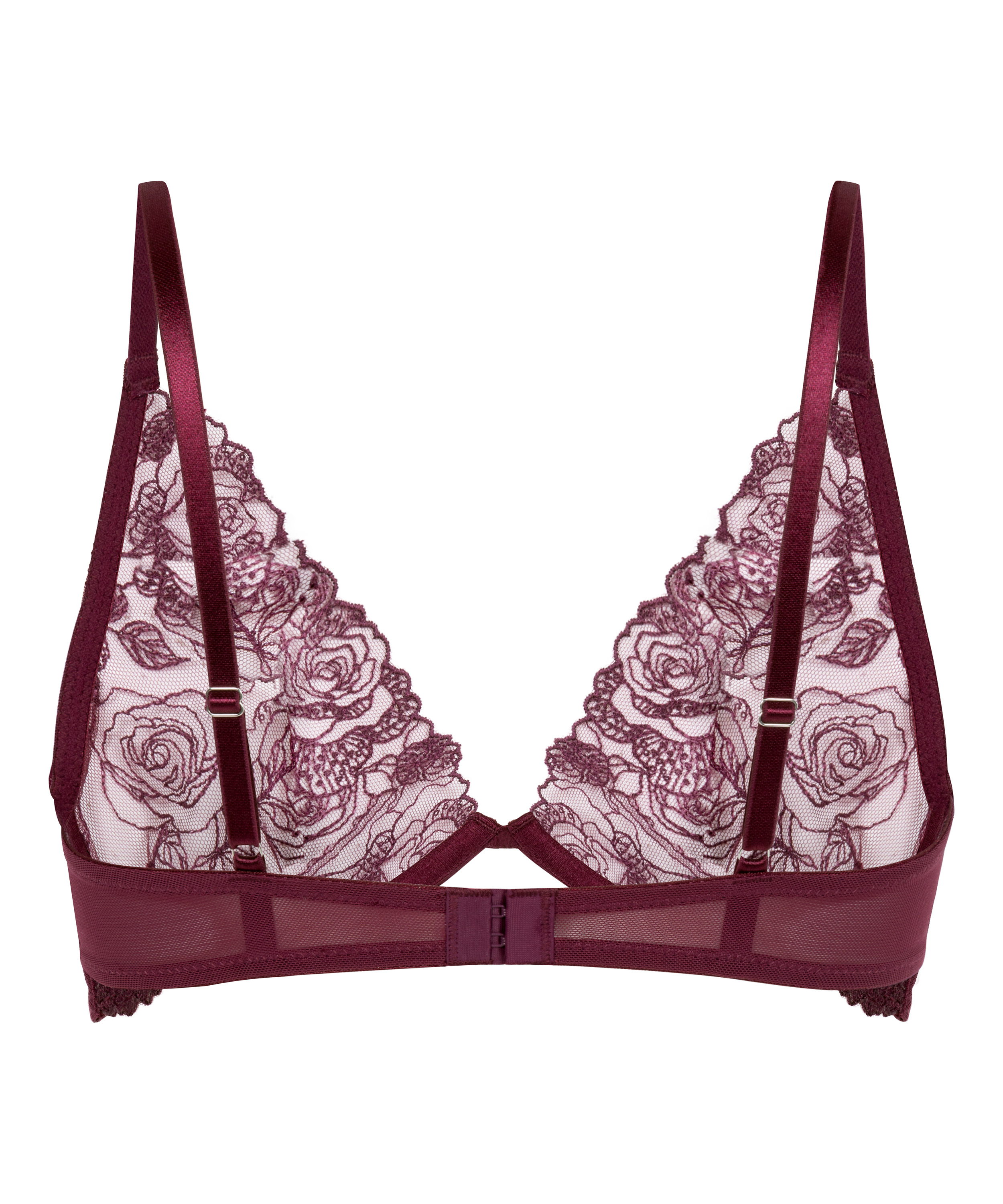 Hollie Non-Padded Underwired Bra, Purple, main