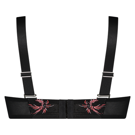 Padded Underwired Bra Emily, Black