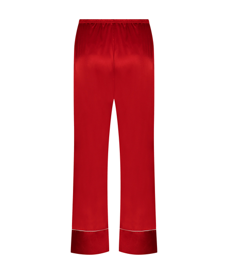 Satin Trousers, Red