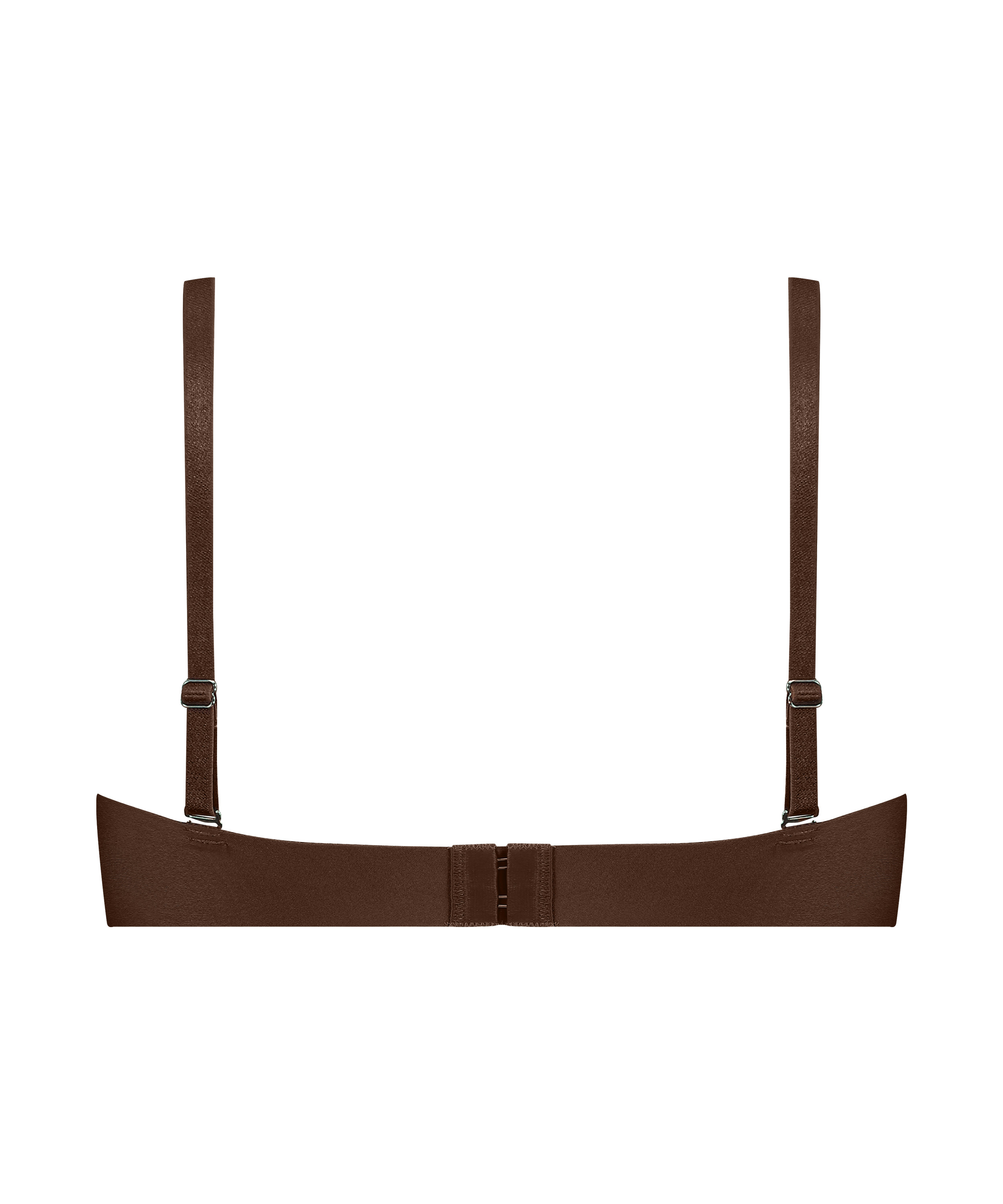 Jane Padded Strapless Underwired Bra, Brown, main