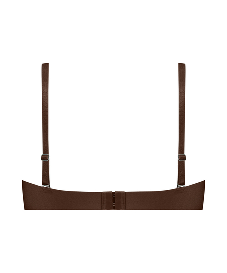 Jane Padded Strapless Underwired Bra, Brown