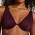Neoprene Bikini Top, Purple